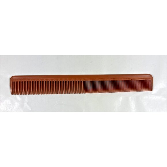 Hot Waves Seven Piece Comb Set Fine Tooth Pick Brown Plastic - Picture 7 of 10